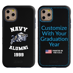 
Collegiate Alumni Case for iPhone X / XS – Hybrid Navy Midshipmen