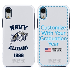 
Collegiate Alumni Case for iPhone 12 / 12 Pro – Hybrid Navy Midshipmen