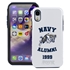 Collegiate Alumni Case for iPhone 12 / 12 Pro – Hybrid Navy Midshipmen
