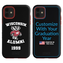 
Collegiate Alumni Case for iPhone 7 / 8 / SE – Hybrid Wisconsin Badgers