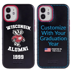 
Collegiate Alumni Case for iPhone XR – Hybrid Wisconsin Badgers