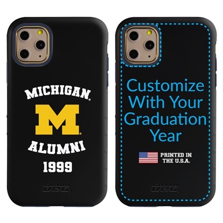 Collegiate Alumni Case for iPhone 11 Pro Max – Hybrid Michigan Wolverines
