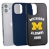 Collegiate Alumni Case for iPhone 12 Mini – Hybrid Michigan Wolverines
