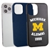 Collegiate Alumni Case for iPhone 12 Pro Max – Hybrid Michigan Wolverines
