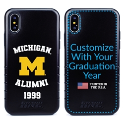 
Collegiate Alumni Case for iPhone X / XS – Hybrid Michigan Wolverines