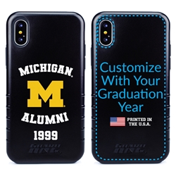 
Collegiate Alumni Case for iPhone X / XS – Hybrid Michigan Wolverines