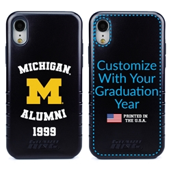 
Collegiate Alumni Case for iPhone XR – Hybrid Michigan Wolverines