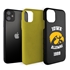 Collegiate Alumni Case for iPhone 11 – Hybrid Iowa Hawkeyes
