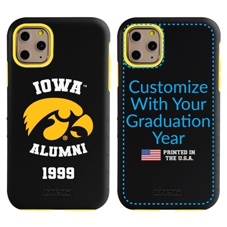 Collegiate Alumni Case for iPhone 11 Pro – Hybrid Iowa Hawkeyes
