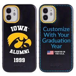 
Collegiate Alumni Case for iPhone 12 Mini – Hybrid Iowa Hawkeyes