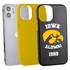 Collegiate Alumni Case for iPhone 12 Mini – Hybrid Iowa Hawkeyes
