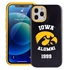 Collegiate Alumni Case for iPhone 12 Pro Max – Hybrid Iowa Hawkeyes
