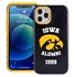 Collegiate Alumni Case for iPhone 12 Pro Max – Hybrid Iowa Hawkeyes
