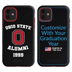 
Collegiate Alumni Case for iPhone 11 – Hybrid Ohio State Buckeyes