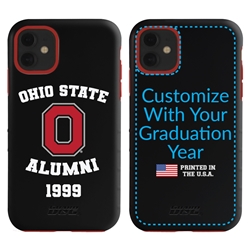 
Collegiate Alumni Case for iPhone 11 – Hybrid Ohio State Buckeyes