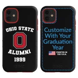 
Collegiate Alumni Case for iPhone 11 – Hybrid Ohio State Buckeyes