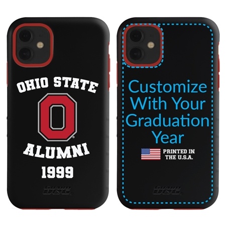 Collegiate Alumni Case for iPhone 11 – Hybrid Ohio State Buckeyes
