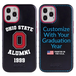 
Collegiate Alumni Case for iPhone 12 Pro Max – Hybrid Ohio State Buckeyes