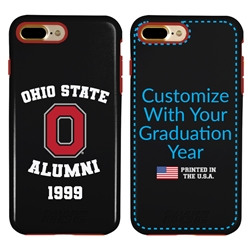 
Collegiate Alumni Case for iPhone 7 Plus / 8 Plus – Hybrid Ohio State Buckeyes