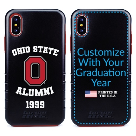 Collegiate Alumni Case for iPhone X / XS – Hybrid Ohio State Buckeyes
