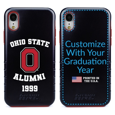 Collegiate Alumni Case for iPhone XR – Hybrid Ohio State Buckeyes
