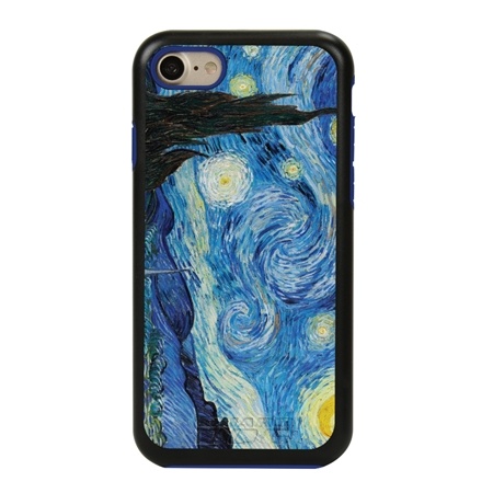 Famous Art Case for iPhone 7 / 8 / SE – Hybrid – (Van Gogh – Starry Night)
