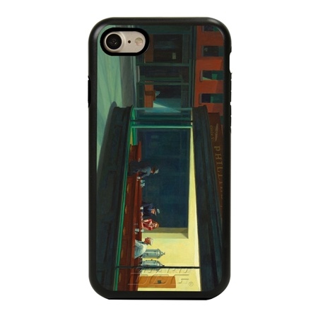 Famous Art Case for iPhone 7 / 8 / SE – Hybrid – (Hopper – Nighthawks)
