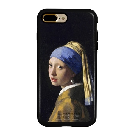 Famous Art Case for iPhone 7 Plus / 8 Plus – Hybrid – (Vermeer – Girl with Pearl Earring)
