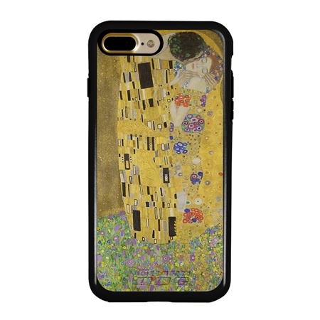 Famous Art Case for iPhone 7 Plus / 8 Plus – Hybrid – (Klimt – The Kiss)
