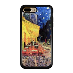 
Famous Art Case for iPhone 7 Plus / 8 Plus – Hybrid – (Van Gogh – Café Terrace at Night)