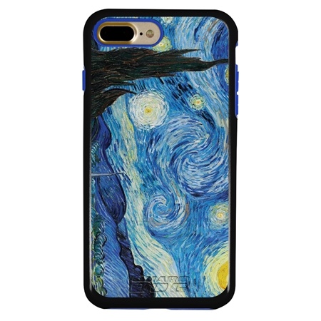 Famous Art Case for iPhone 7 Plus / 8 Plus – Hybrid – (Van Gogh – Starry Night)
