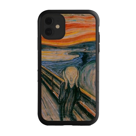 Famous Art Case for iPhone 11 – Hybrid – (Munch – The Scream)
