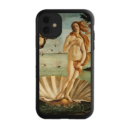 Famous Art Case for iPhone 11 – Hybrid – (Botticelli – The Birth of Venus)
