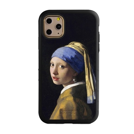 Famous Art Case for iPhone 11 Pro – Hybrid – (Vermeer – Girl with Pearl Earring)
