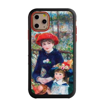 Famous Art Case for iPhone 11 Pro Max – Hybrid – (Renoir – Two Sisters)
