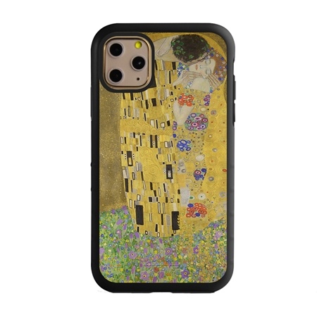Famous Art Case for iPhone 11 Pro Max – Hybrid – (Klimt – The Kiss)
