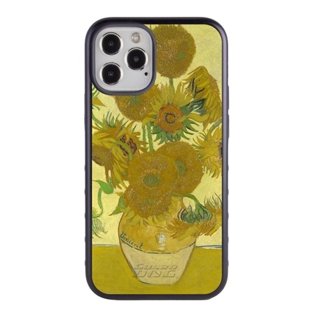 Famous Art Case for iPhone 12 / 12 Pro – Hybrid – (Van Gogh – Sunflowers)
