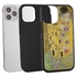 Famous Art Case for iPhone 12 / 12 Pro – Hybrid – (Klimt – The Kiss)
