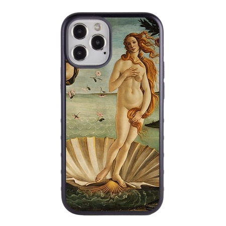 Famous Art Case for iPhone 12 / 12 Pro – Hybrid – (Botticelli – The Birth of Venus)
