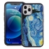 Famous Art Case for iPhone 12 / 12 Pro – Hybrid – (Van Gogh – Starry Night)
