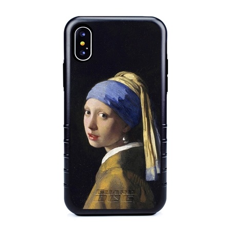 Famous Art Case for iPhone X / Xs – Hybrid – (Vermeer – Girl with Pearl Earring)
