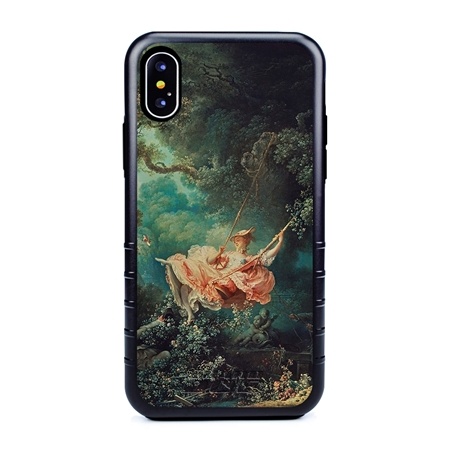 Famous Art Case for iPhone X / Xs – Hybrid – (Fragonard – The Swing)
