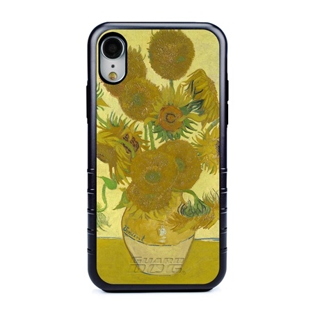 Famous Art Case for iPhone XR – Hybrid – (Van Gogh – Sunflowers)
