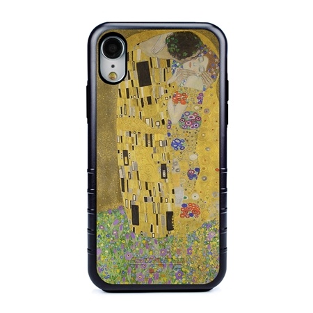 Famous Art Case for iPhone XR – Hybrid – (Klimt – The Kiss)
