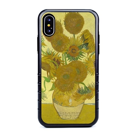 Famous Art Case for iPhone Xs Max – Hybrid – (Van Gogh – Sunflowers)
