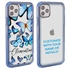 Personalized Insects Case for iPhone 12 Pro Max – Clear – Blue Butterflies
