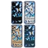 Personalized Insects Case for iPhone 12 Pro Max – Clear – Blue Butterflies
