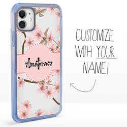 
Personalized Japanese Case for iPhone 11 – Clear – Cherry Blossom Branches