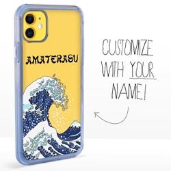
Personalized Japanese Case for iPhone 11 – Clear – Great Wave