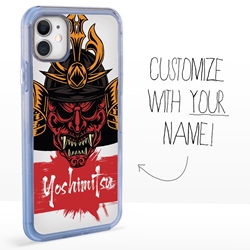 
Personalized Japanese Case for iPhone 11 – Clear – Makaze Samurai